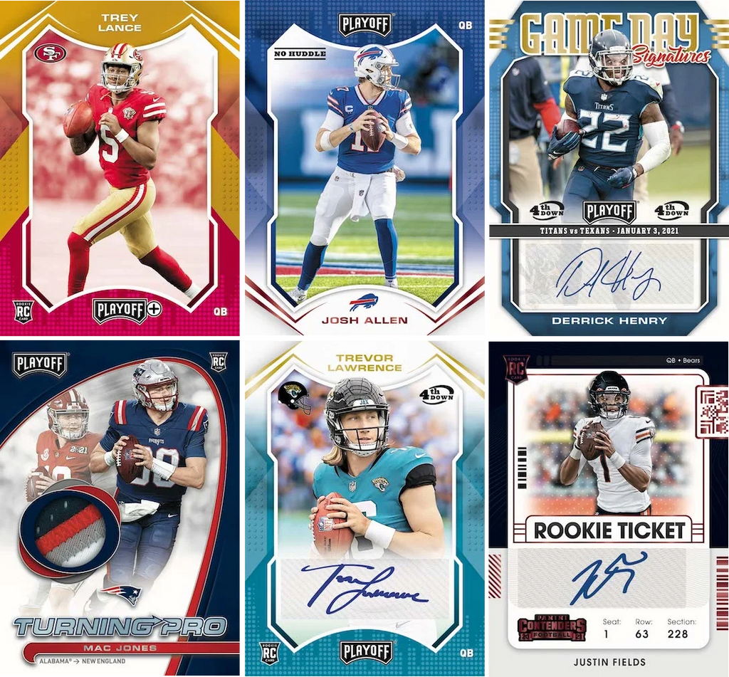 21 Panini Playoff Football Mega Box D99620