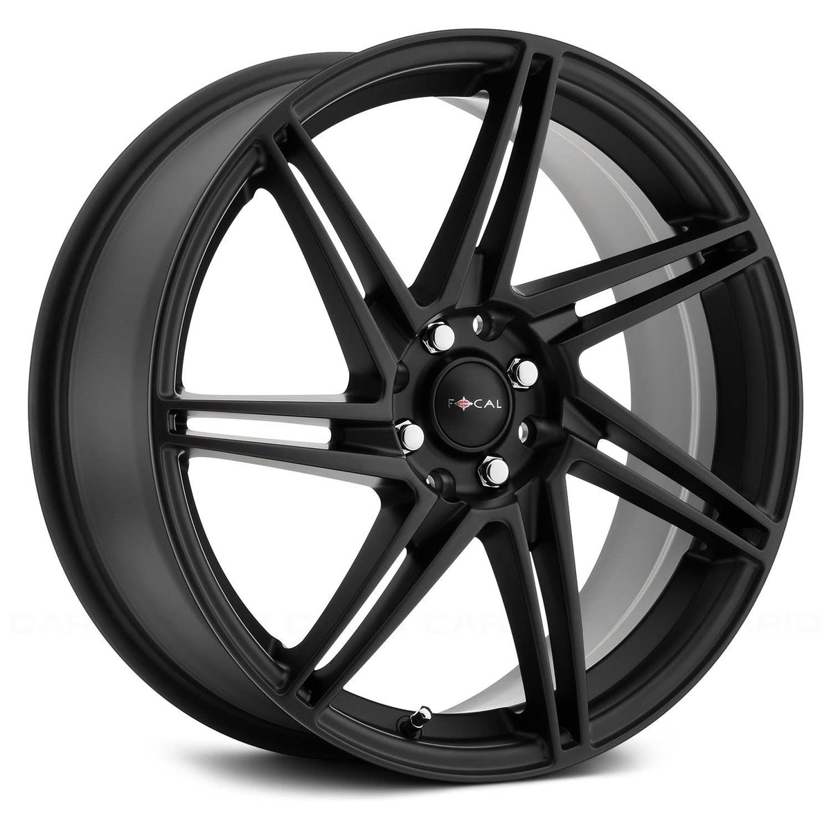 F-14 Wheel 16x7 Satin Black 5x108 40mm Offset E54555