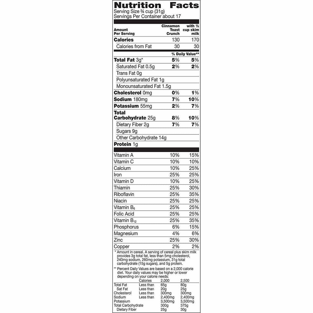 Cinnamon Toast Crunch Cereal, 2 Boxes - 38.6 oz E388