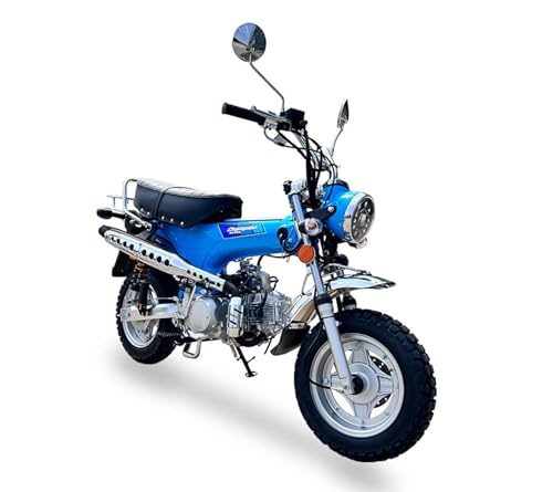 Blue 125cc 4 Speed Motorcycle Z717