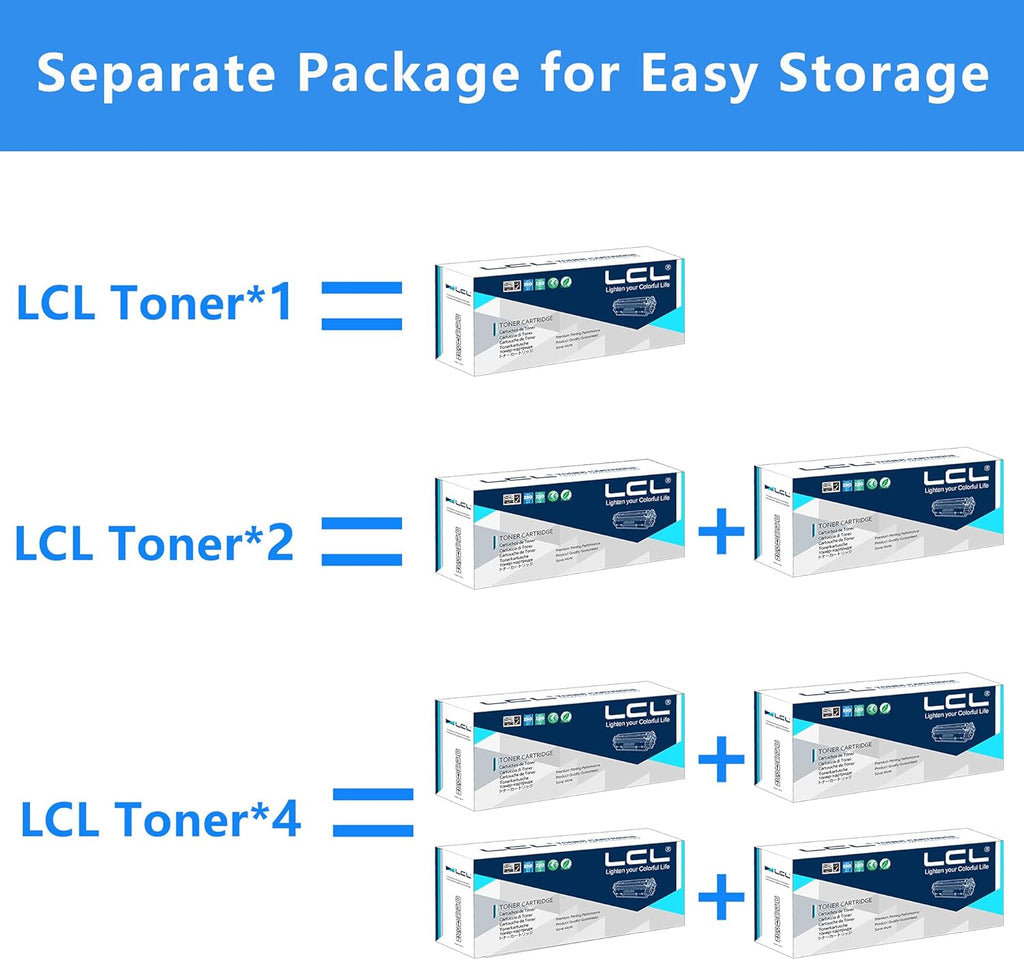 Compatible Toner Cartridge Replacement for Lexmark, 1-Pack Black, Pack of 2 P749