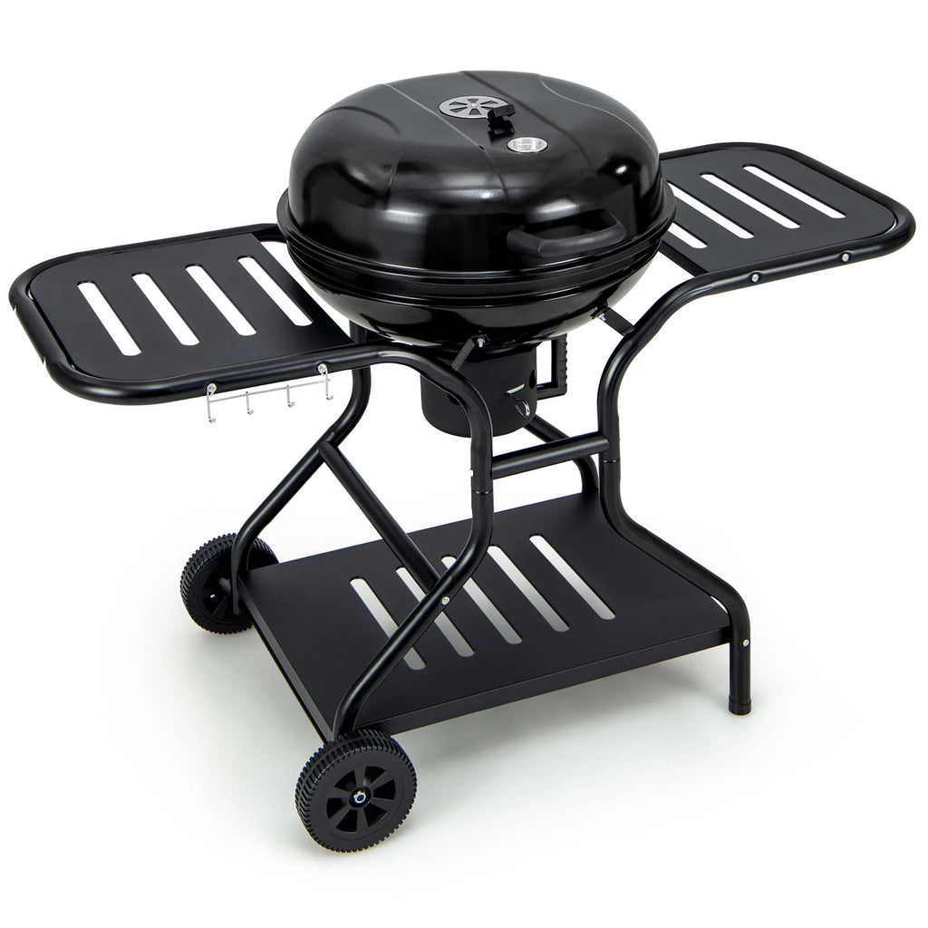 22 inch Charcoal BBQ Grill with Thermometer P8043