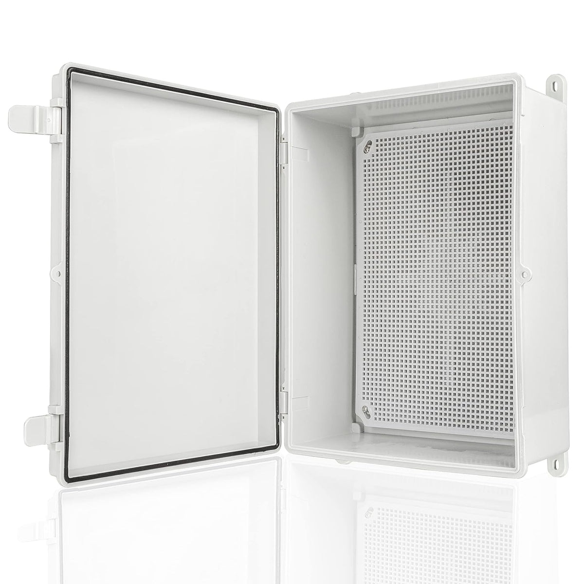 15 x 11 Inch Dustproof Waterproof Plastic Electrical Junction Box I42578