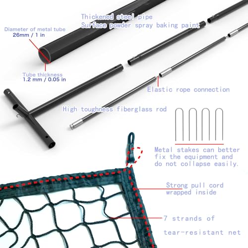 7 x 7 ft Baseball & Softball Hitting Net O21508