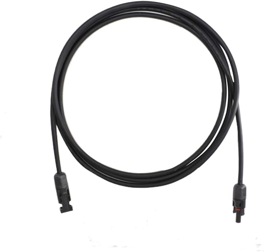 10 AWG 50 Feet Solar Extension Cable with Female and Male Connector R5739