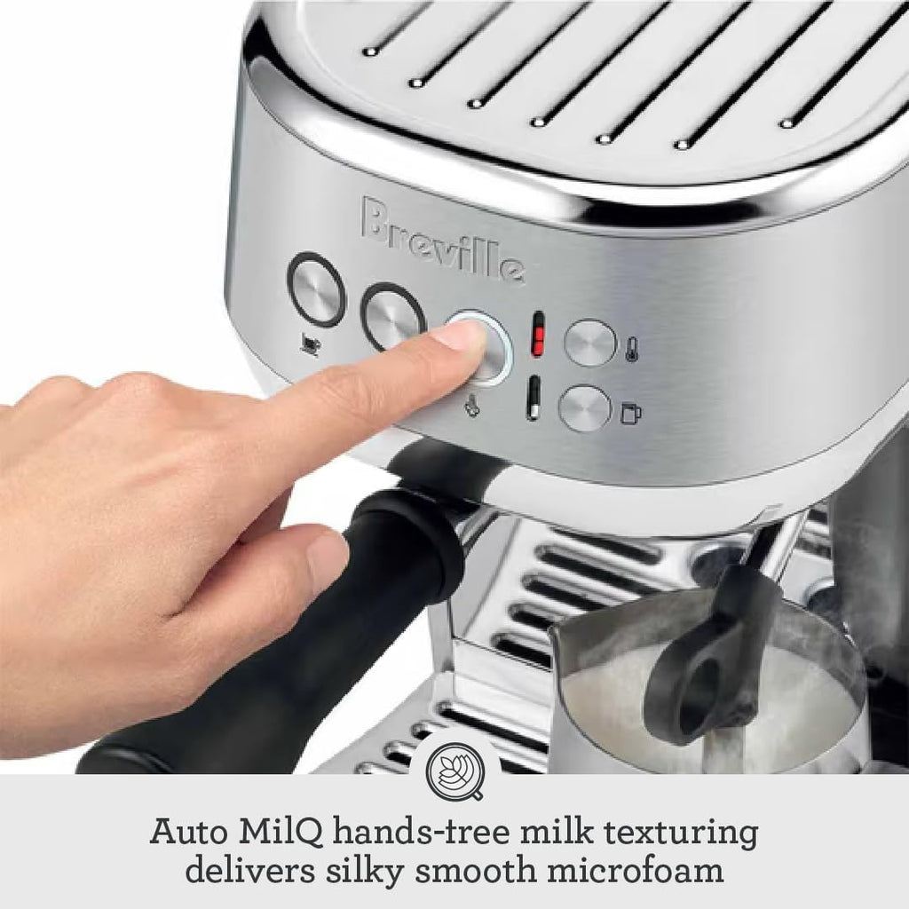 Brushed Stainless Steel Espresso Machine Z3567