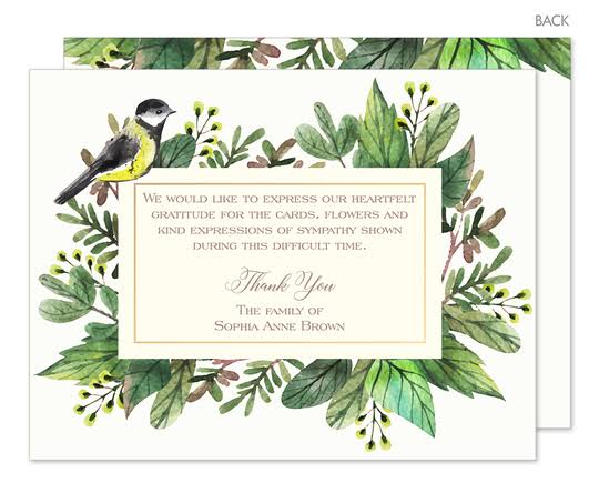 Sympathy Cards Z2970