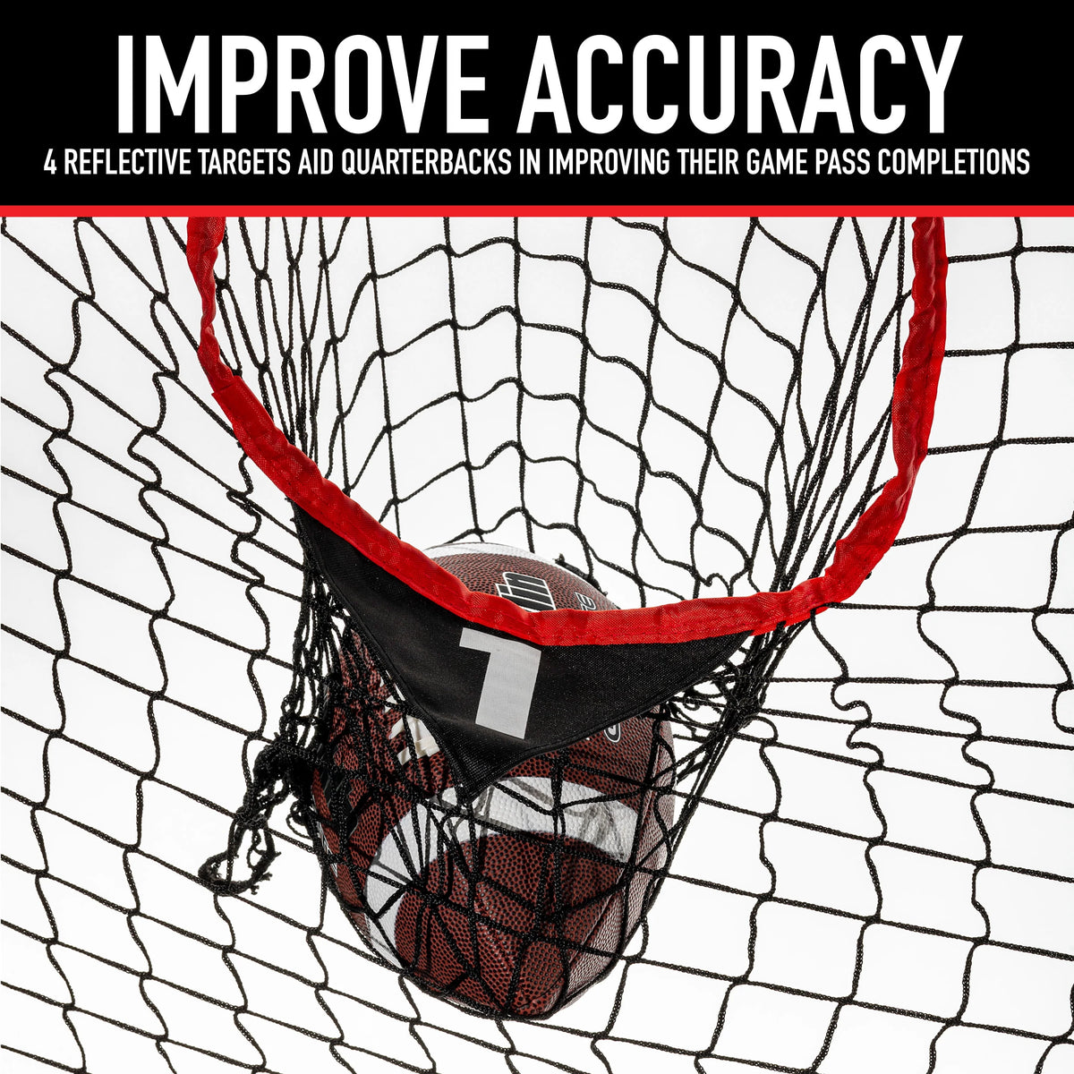 8 Foot x 8 Foot Football Accuracy Target P57422