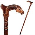 Hand Carved Wooden Walking Cane 36” H6543