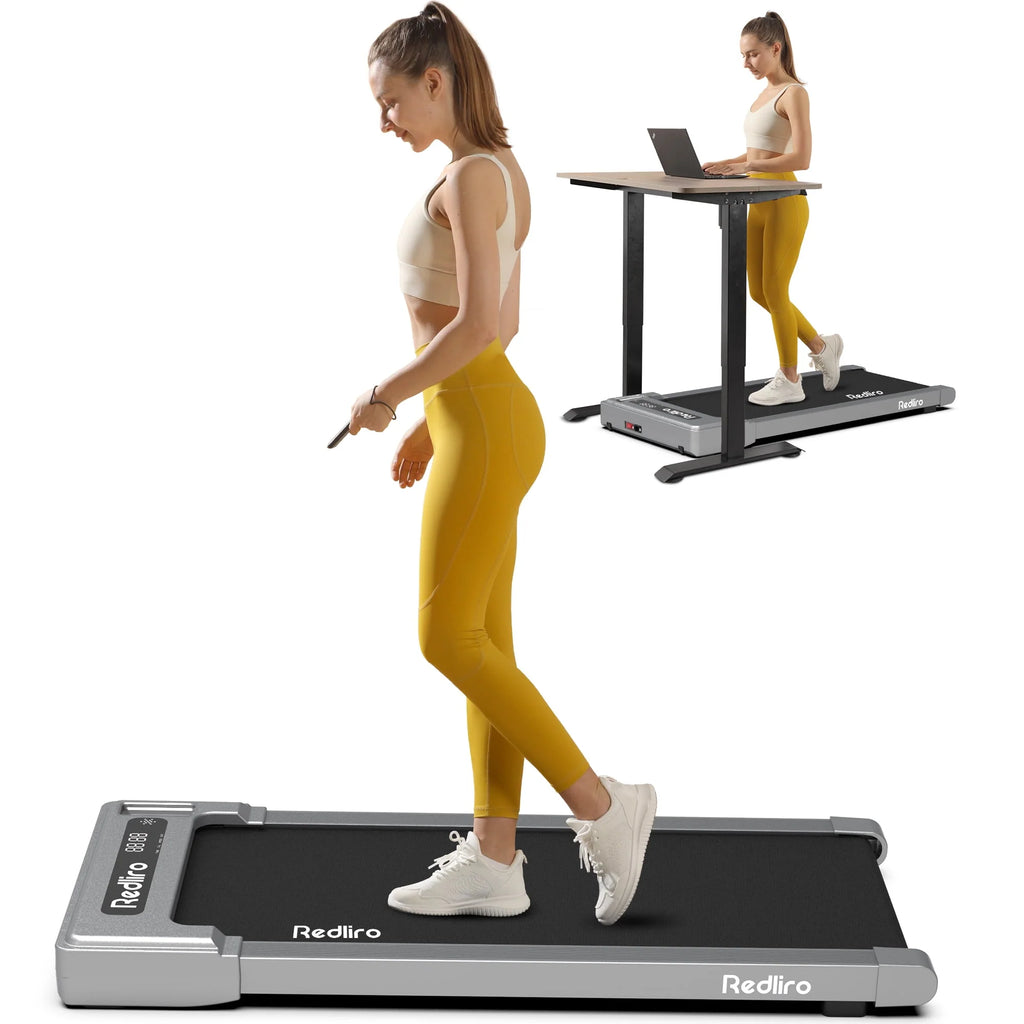 White Walking Pad Treadmill S332