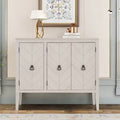 Navy Blue 3 Door Accent Cabinet R3820
