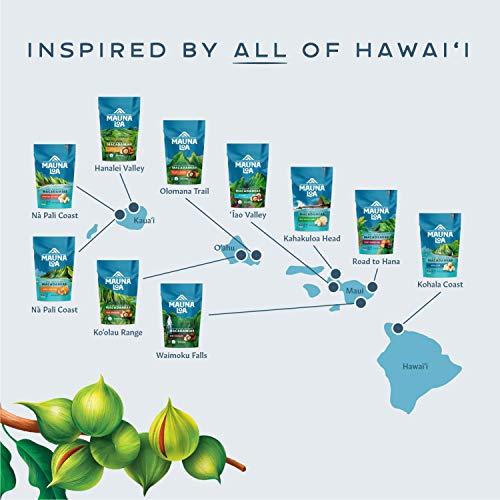 Hawaiian Roasted Macadamia Nuts, Hawaiian Sea Salt Flavor, 6 Oz Jar L850474