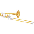 Bass Trombone with Dual Independent Rotary Valves and Rose Brass Bell S450790
