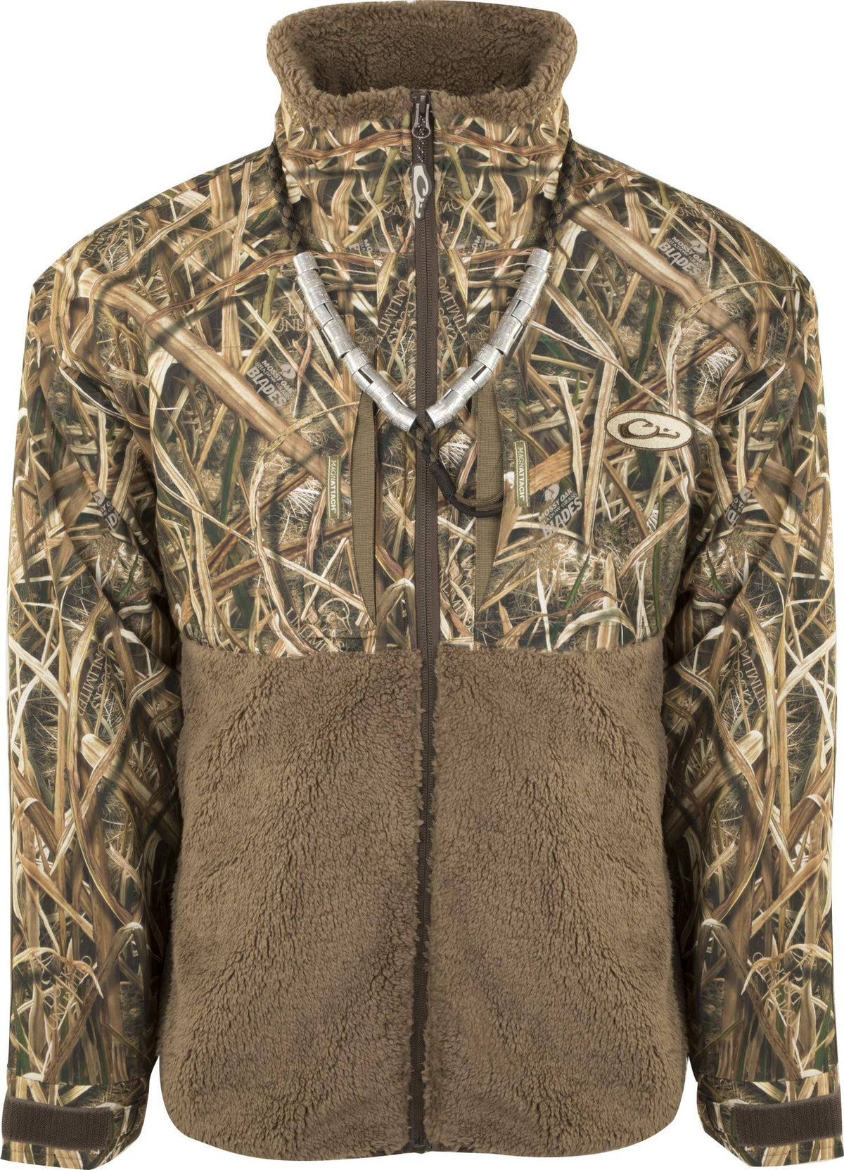 Mossy Oak Shadow Grass Blades XX-Large Full Zip Fleece Jacket J62272