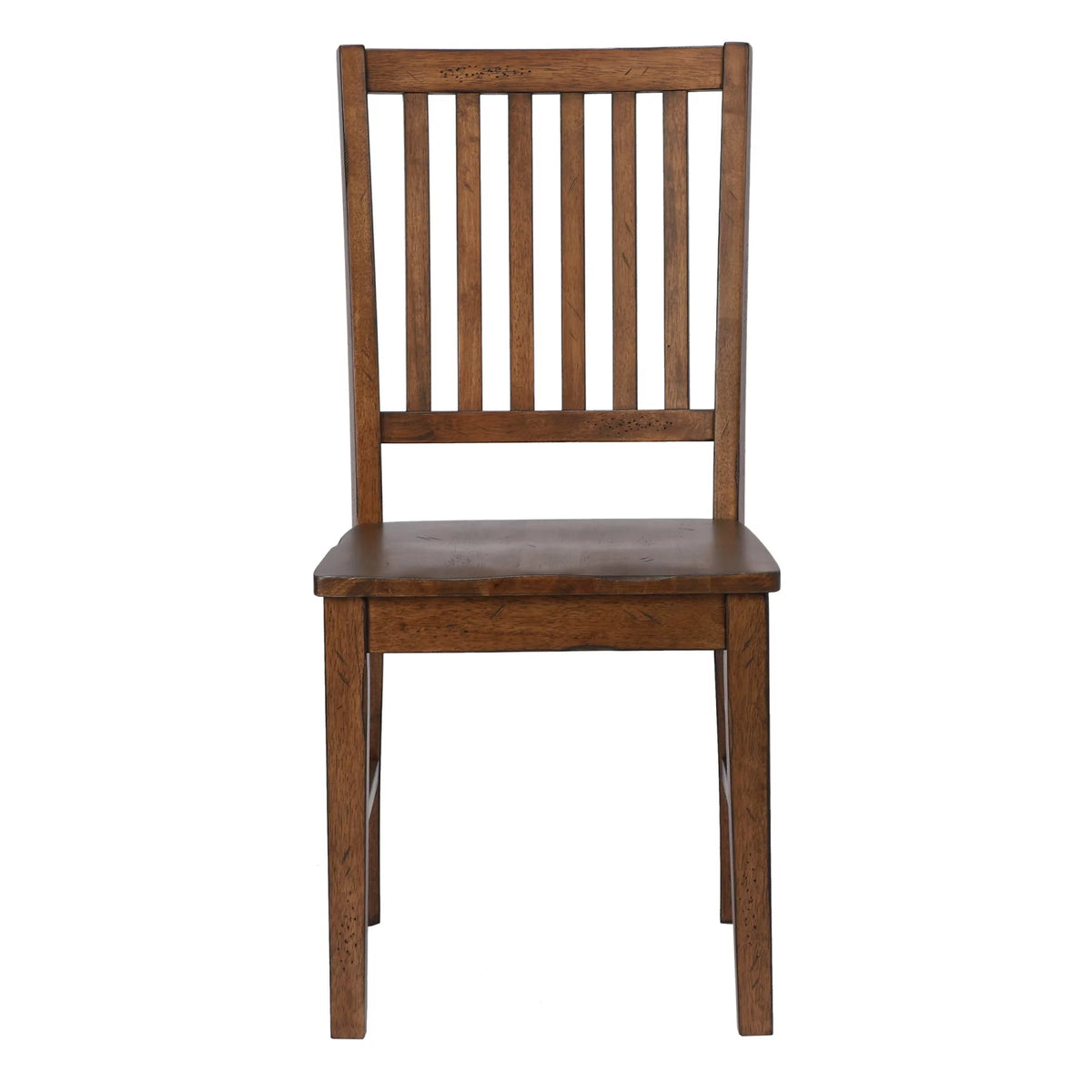 5-Piece 60" Rectangular Wood Dining Set in Brown C70209