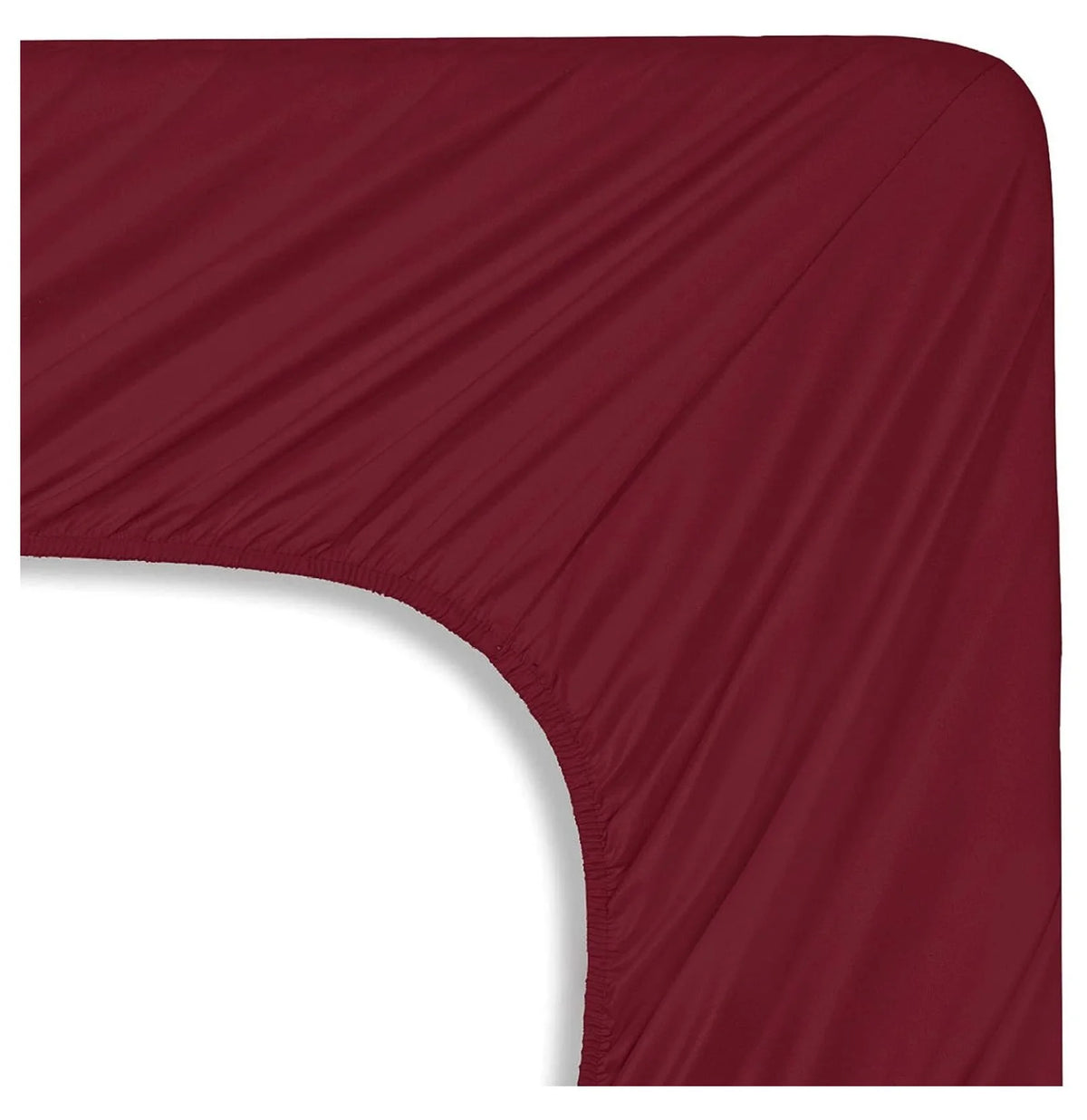 Burgundy Twin 4 Piece Sheet Set with Pillowcases N469