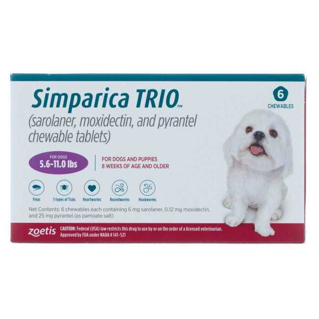 Simparica Trio Dogs N33124