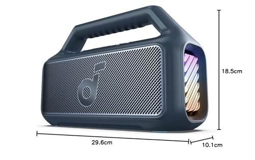 80W Portable Bluetooth Speaker with Subwoofer, IPX7 Waterproof R8362