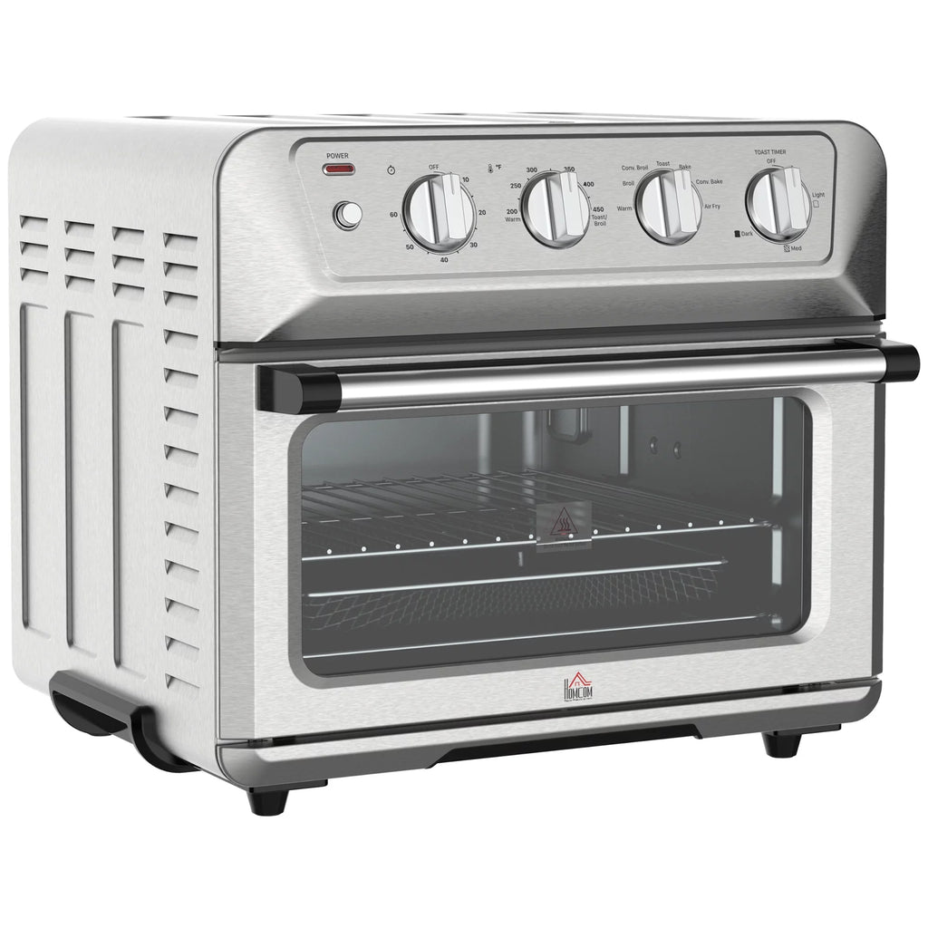 21QT 7-In-1 Convection Air Fryer Toaster Oven, 1800W Stainless Steel A347330