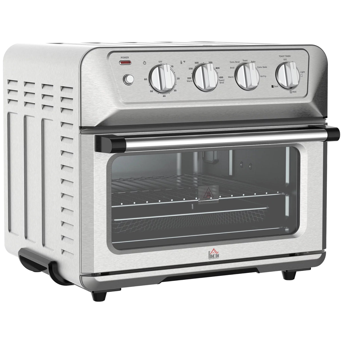 21QT 7-In-1 Convection Air Fryer Toaster Oven, 1800W Stainless Steel A347330