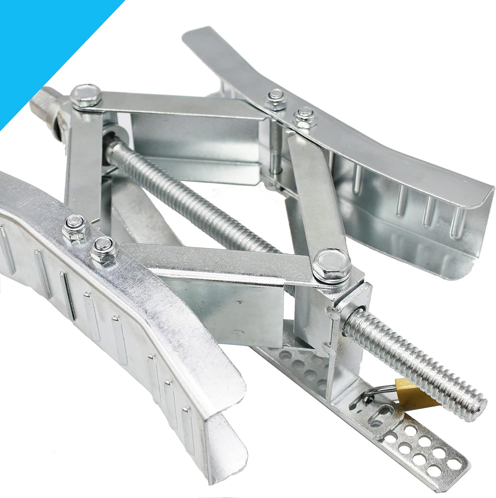 Camper Wheel Chock Stabilizer with Handle and Locks 2 Pack B863