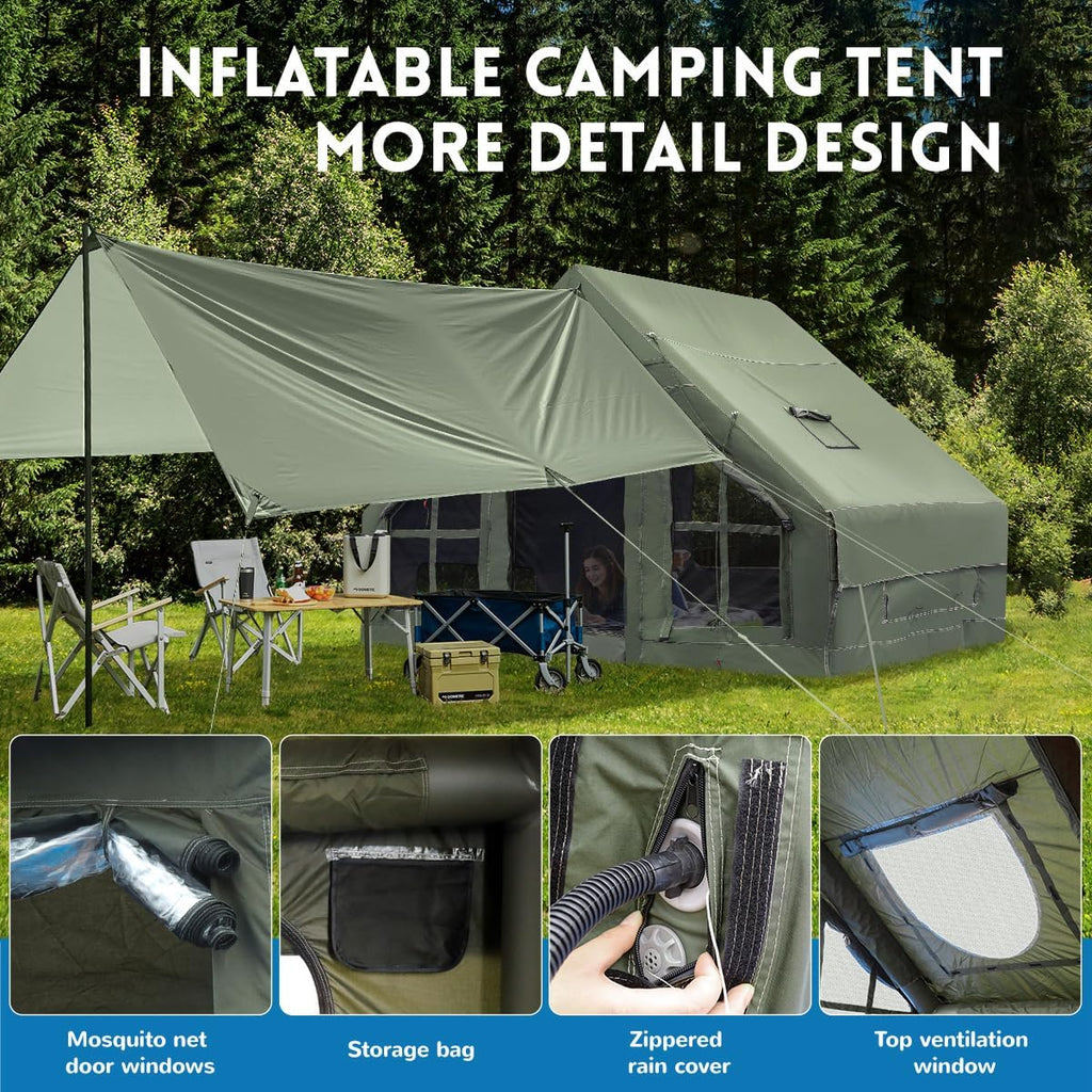 4 Season Inflatable Waterproof Camping Tent X558730