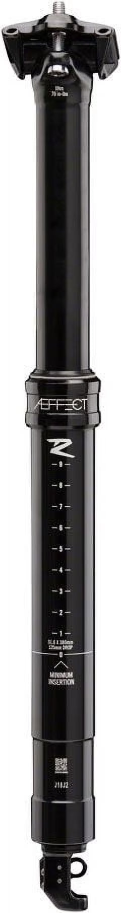 31.6 x 380mm 125mm Black Dropper Seatpost Z723005
