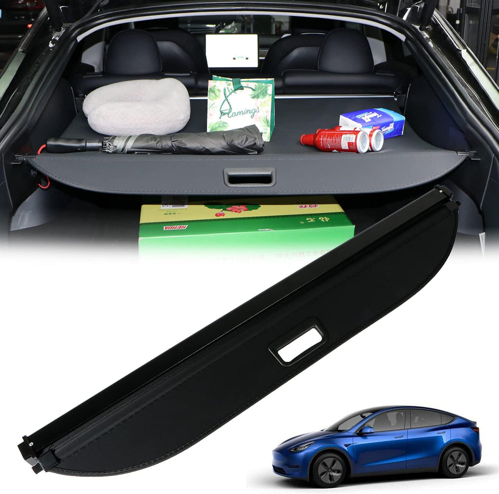 Cargo Privacy Cover for Tesla Model Y 2020-2021 Retractable Trunk Cover Y716