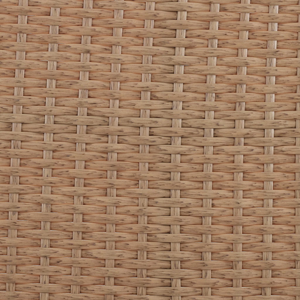 Natural Wicker Outdoor Conversation Set D1274