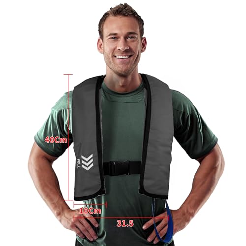 Manual Inflatable Life Jacket Life Vest for Adults I67306