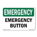 Plastic Emergency Sign A9422