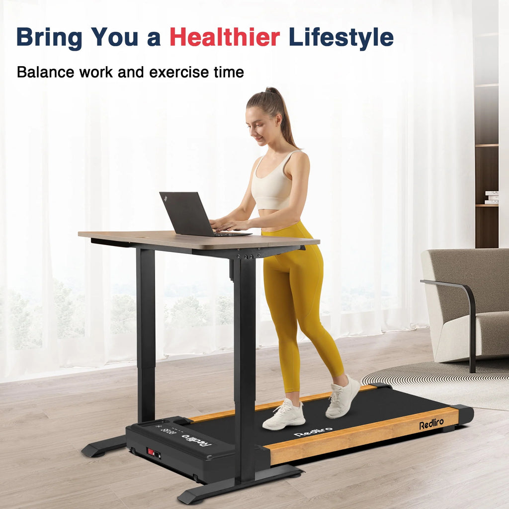White Walking Pad Treadmill S332