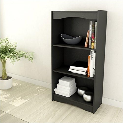 Midnight Black Tall Bookcase L67119