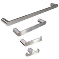 4 Piece Brushed Nickel Bathroom Hardware Set G219