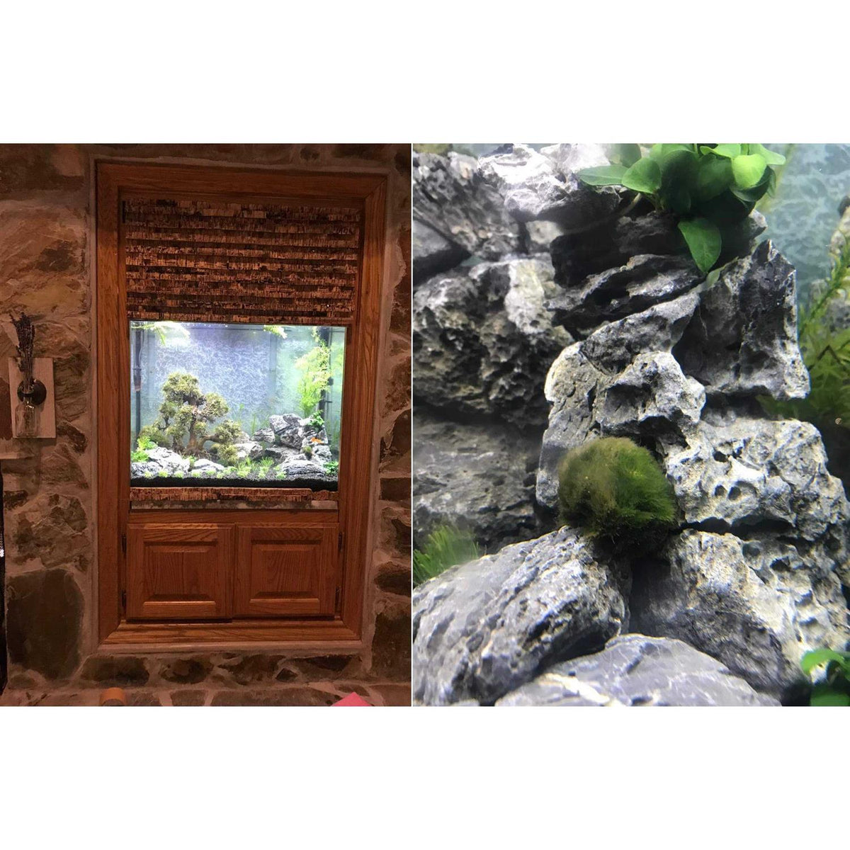 44 lb Rock Stone for Aquariums U7325