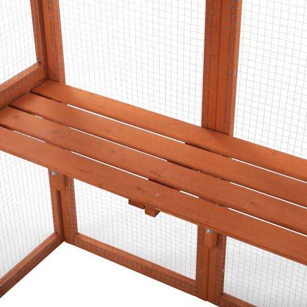 Large Wooden Cat House Catio Enclosure O38059