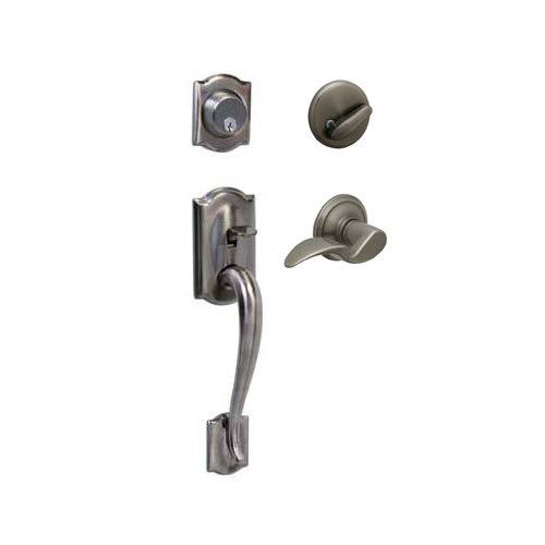 Lifetime Polished Brass Double Cylinder Handleset L82632