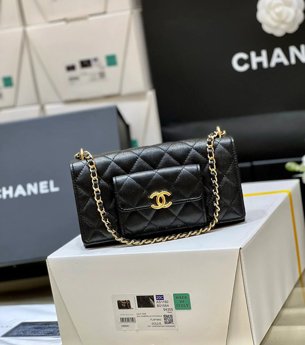 Black Shoulder Bag O6761