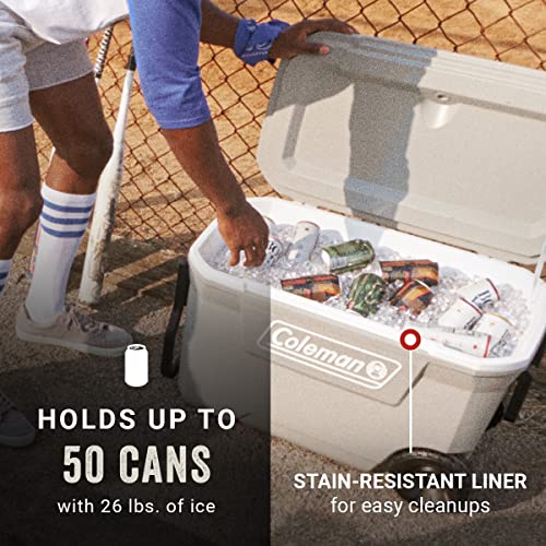65-Quart Insulated Portable Rolling Cooler X833147