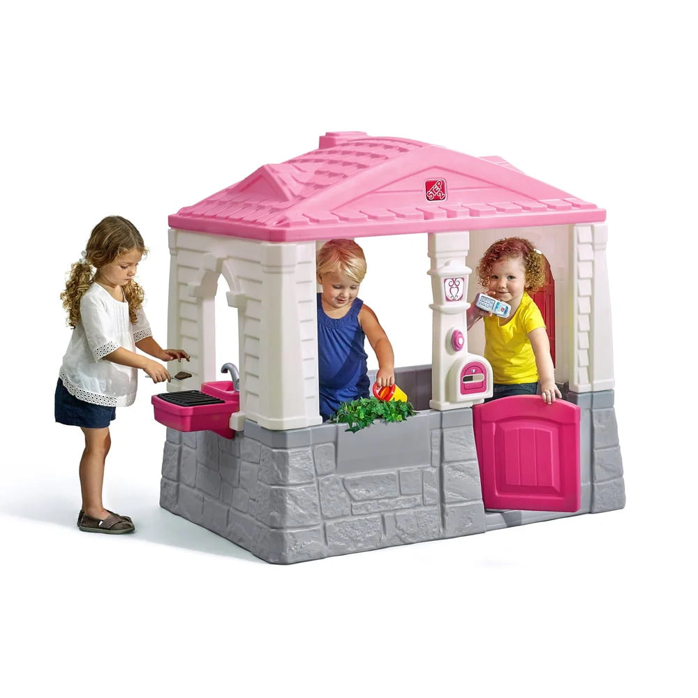 Brown Plastic Kids Playhouse N425