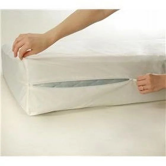 Queen Firm Foam Eurotop Mattress Set with Mattress Protector L6650