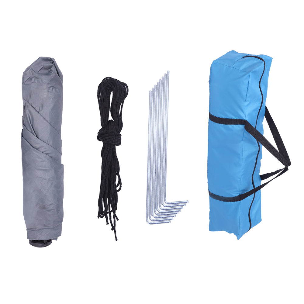 Waterproof Instant Pop Up Double-Deck Tow-Door Camping Tent D172