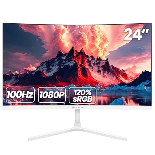 30Inch Ultrawide Curved Monitor, 21:9 WFHD VA Computer Monitor, 100HZ, Black M60918