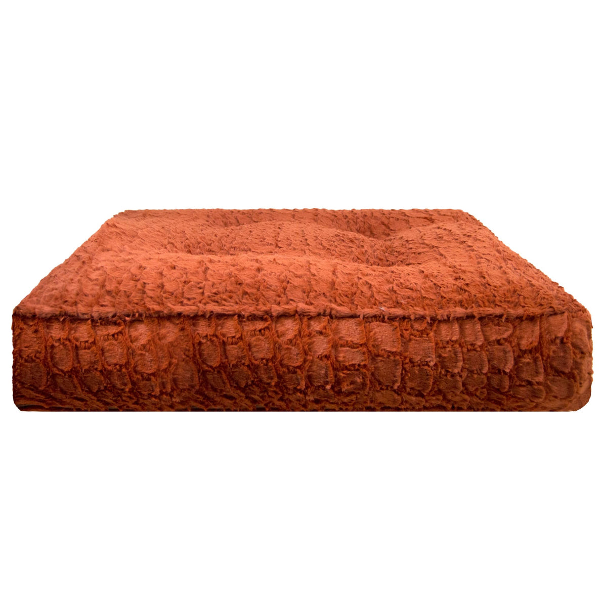Medium Rectangle Faux Fur Dog Cat Bed X312