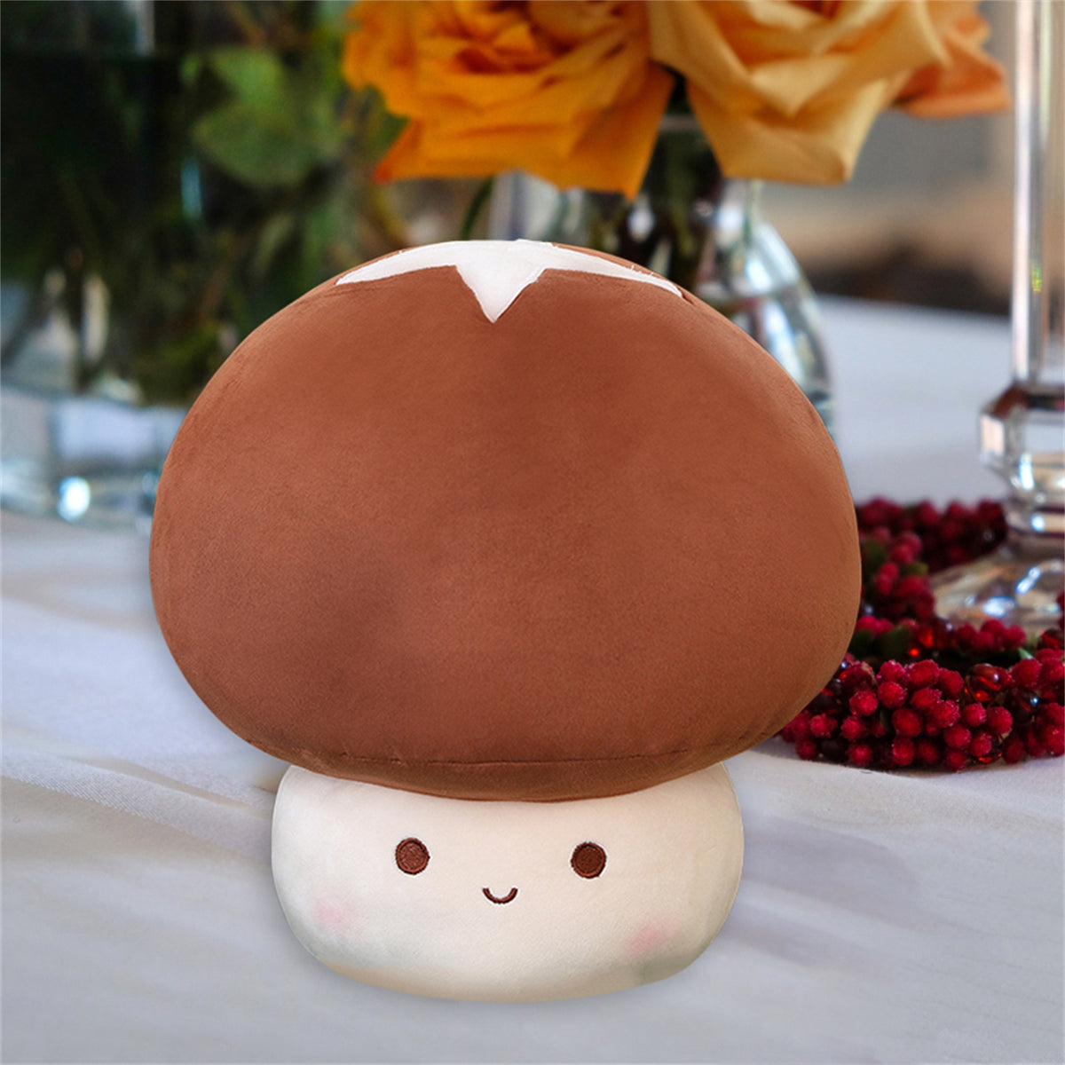 Mushroom Plush Pillow Stuffed Animal Toy A109