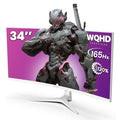 30Inch Ultrawide Curved Monitor, 21:9 WFHD VA Computer Monitor, 100HZ, Black M60918