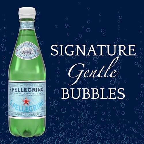 Sparkling Natural Mineral Water, 16.9 Fl Oz (Pack of 12) D622686
