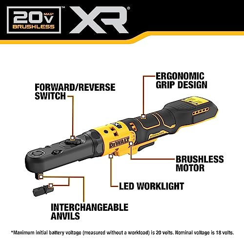3/8" and 1/2" Cordless Ratchet H61293