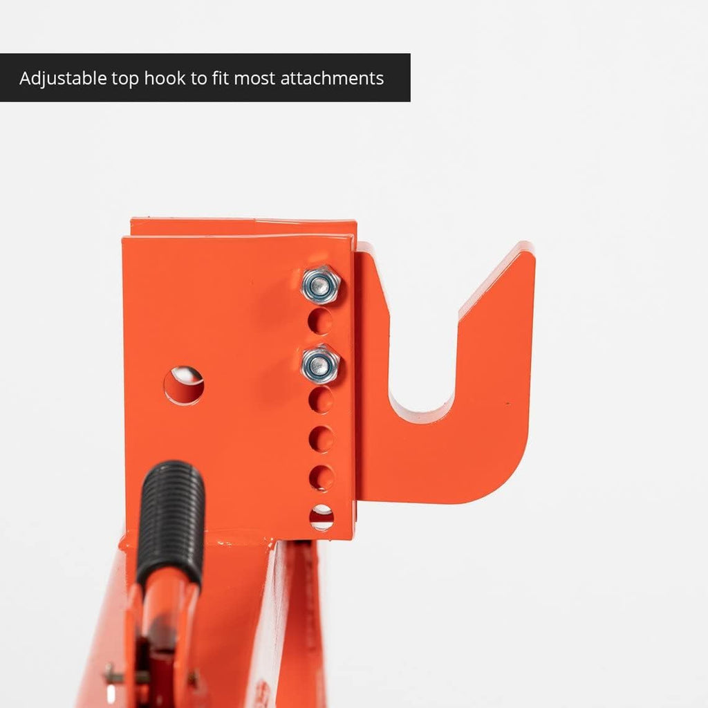 Orange Category 1 and 2 3 Point Quick Hitch A855
