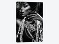 Canvas Wall Decor Prints - Glitter Female Portraits Art H888